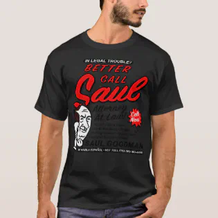 Better Call Saul Newspaper Ad T-Shirt