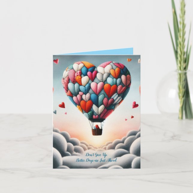 Better Days Folded Greeting Card (Front)