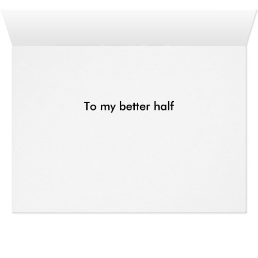 Better Half Cards (Inside Horizontal (Bottom))