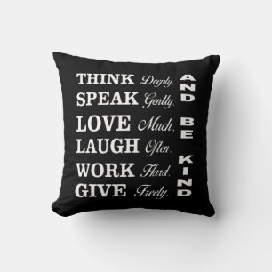 Better Human Behavior Throw Pillow