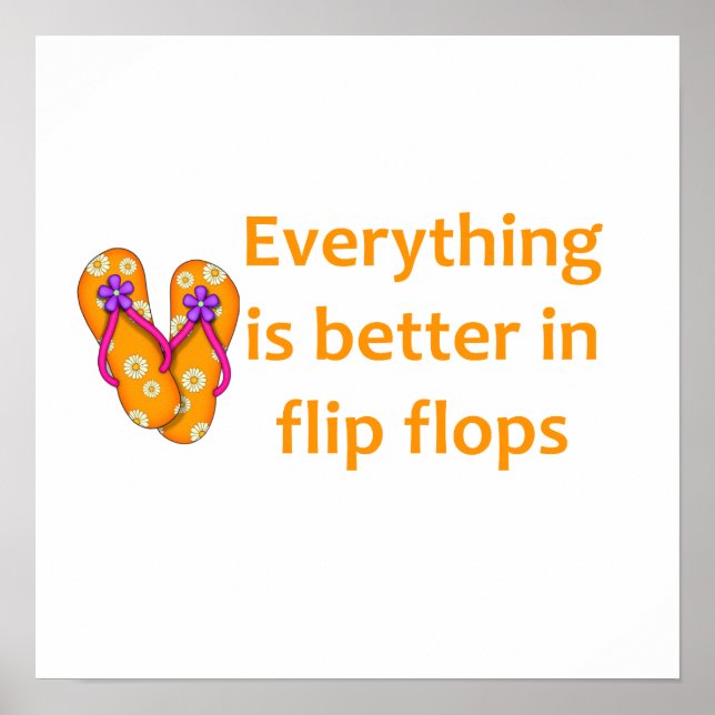 Better in Flip Flops Poster (Front)