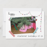 Better Late Than Never Belated Christmas Card