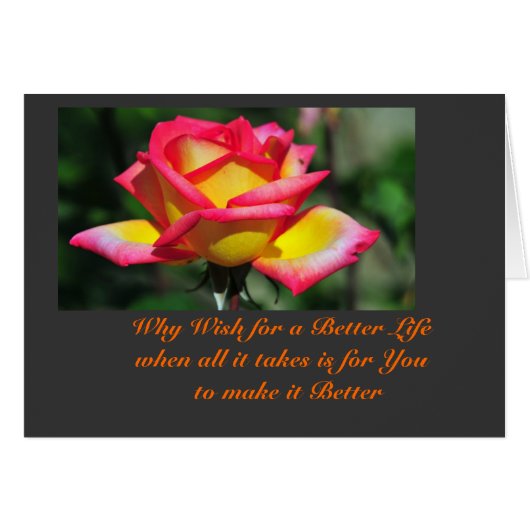 Better Life Cards (Front Horizontal)