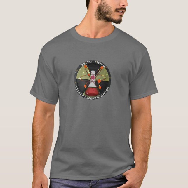 Better Living Through Experimentation Radioactive T-Shirt (Front)