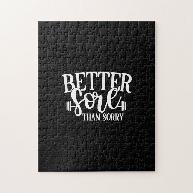 better sore than sorry jigsaw puzzle (Vertical)