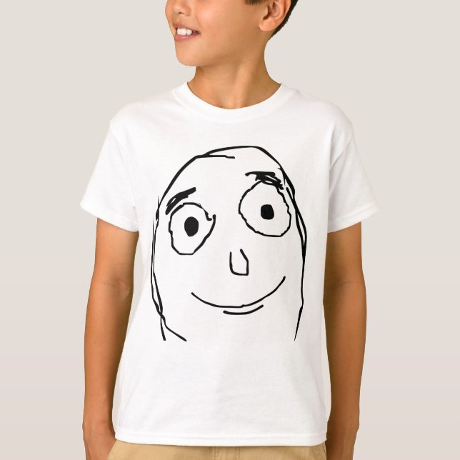 Better Than Expected Rage Face Meme T-Shirt (Front)