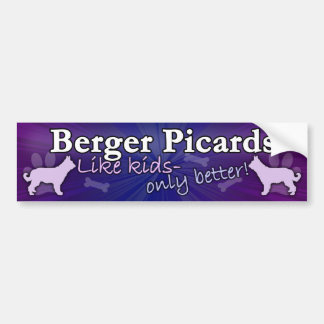 Better than Kids Berger Picard Bumper Sticker