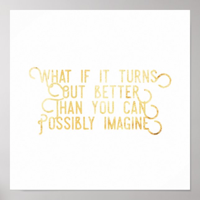 Better Than You Can Possibly Imagine - Poster (Front)