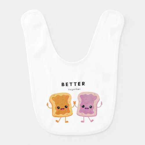 Better Together Baby Bib