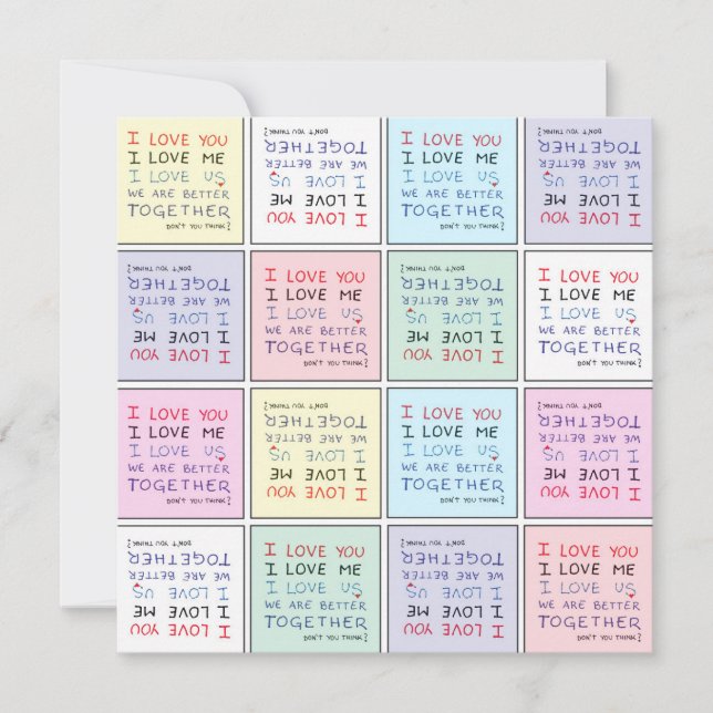 Better Together - Card - Love Love Love (Front)