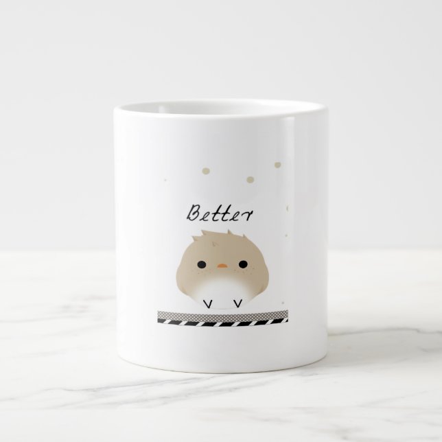 Better Together Clean Design  Giant Coffee Mug (Front)