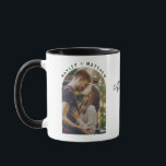 Better Together Engagement Photo Custom Mug<br><div class="desc">Better Together Script Engagement Photo Custom Coffee Mug. Perfect as birthday,  Valentine's Day,  or Save the Date swag</div>