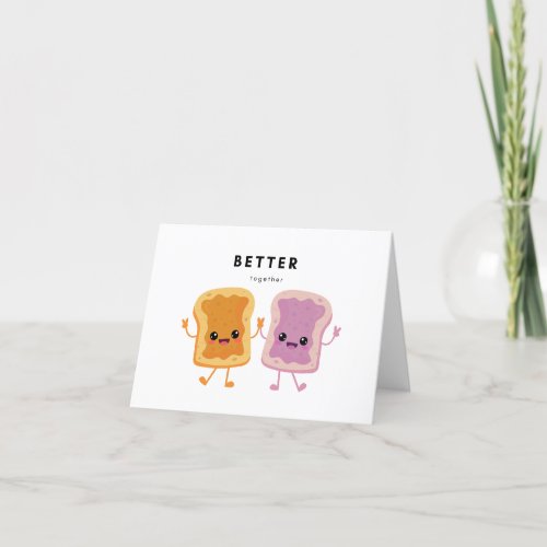 Better Together Folded Greeting Card