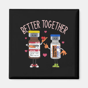 Better-together Haldol Ativan Icu Nurse Valentines Magnet