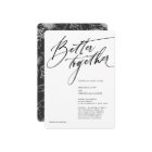 Better Together Modern Calligraphy black and white