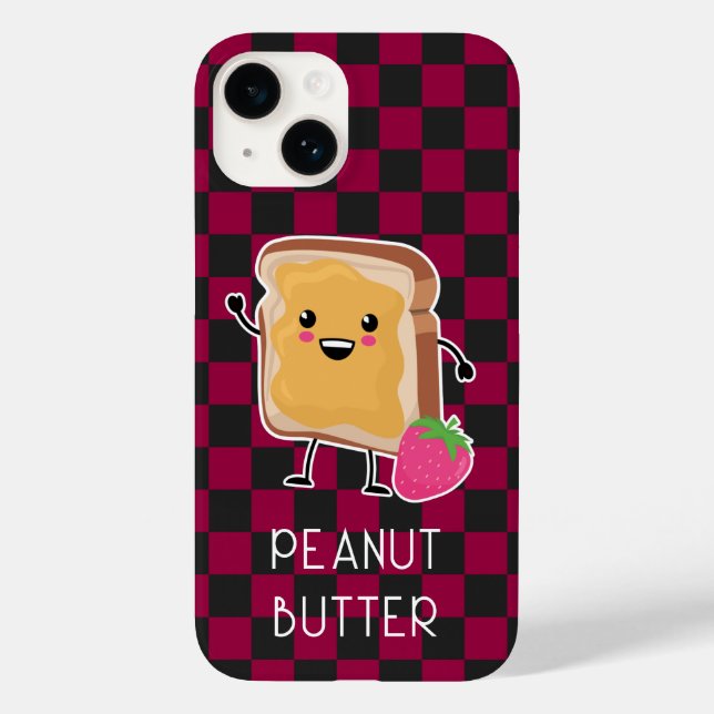 Better Together (PB & J): Peanut Butter Case-Mate iPhone Case (Back)