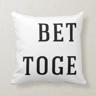 Better together pillow for couples