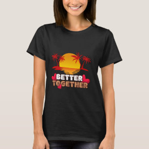 Better Together Retro Sunset Inspirational Easter T-Shirt