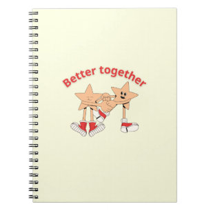 Better Together Star Duo Notebook