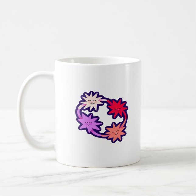 Better Together Stars Creative Style  Coffee Mug (Left)
