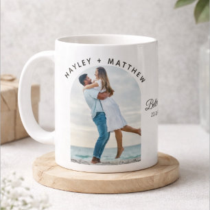 Better Together Valentine's Day Couples Photo Coffee Mug