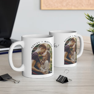Better Together Valentine's Day Couples Photo Coffee Mug