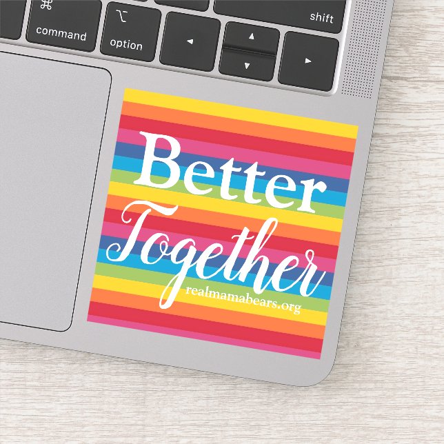 Better Together Vinyl Sticker (Detail)