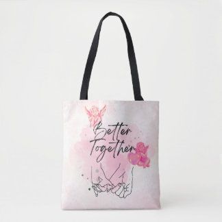 Better Together wedding gift tote bag