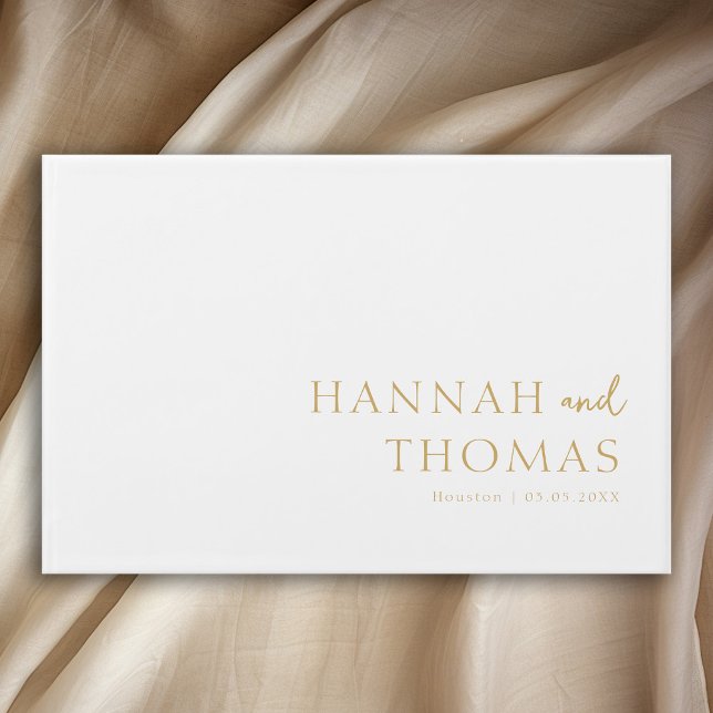 Better together! White Wedding  Guest Book (Creator Uploaded)
