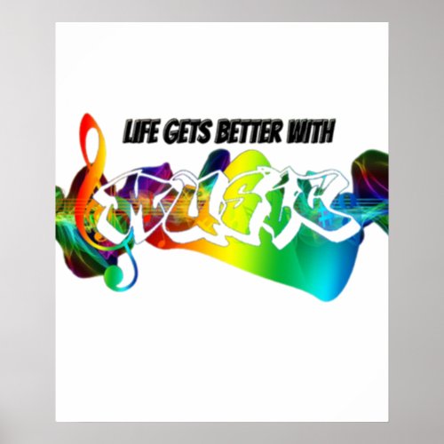 Better With Music   Poster