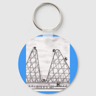 Better Worse Roller Coaster Keychain