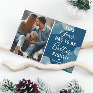 Better Year Photo Christmas Holiday Card