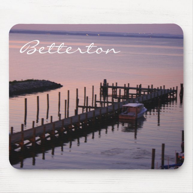 Betterton at Sunset Photography Mouse Pad (Front)