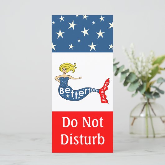 Betterton Mermaid Do Not Disturb (Standing Front)