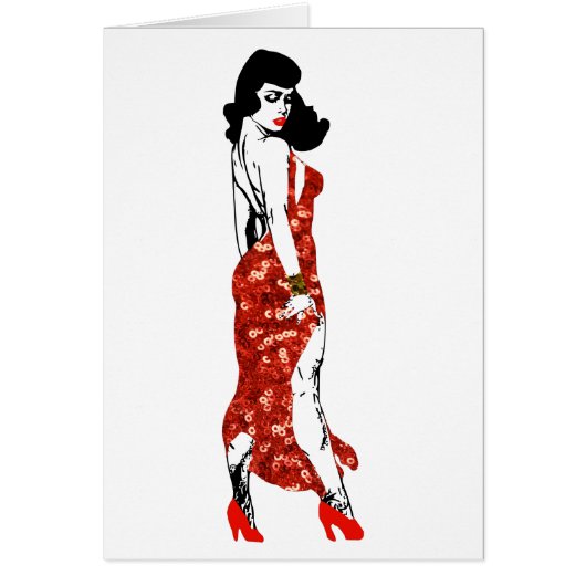 bettie pin up cards (Front)