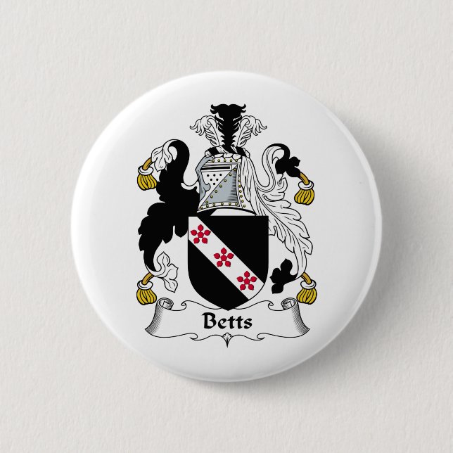 Betts Family Crest Button (Front)