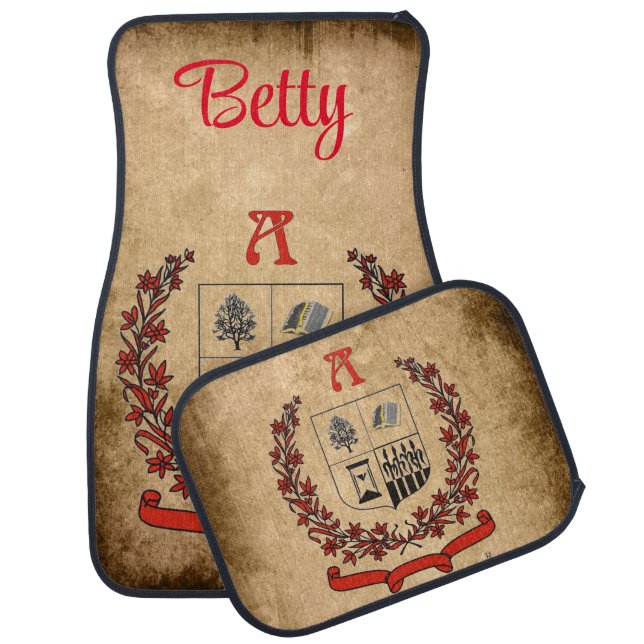Betty Allen Car Floor Mat (Set)