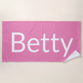 Betty beach towel