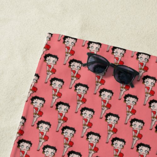 Betty Boop Beach Towel