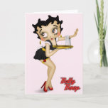 Betty Boop Greeting Card