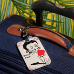 Betty Boop Luggage Tag