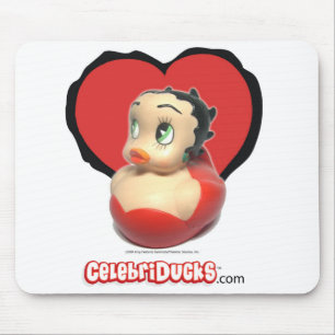 Betty Boop Rubber Duck Mousepad