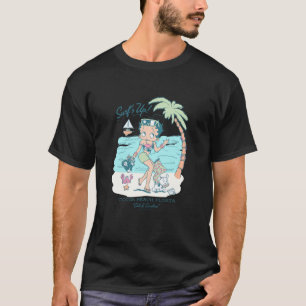 Betty Boop Surf's Up Cocoa Beach Florida Tourist D T-Shirt