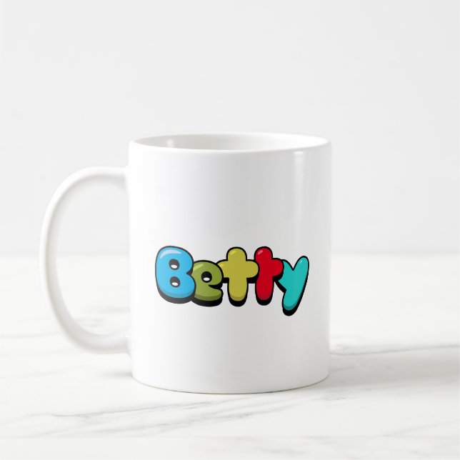 Betty Coffee Mug (Left)