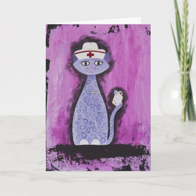 Betty, the Paisley Nurse Card (Front)