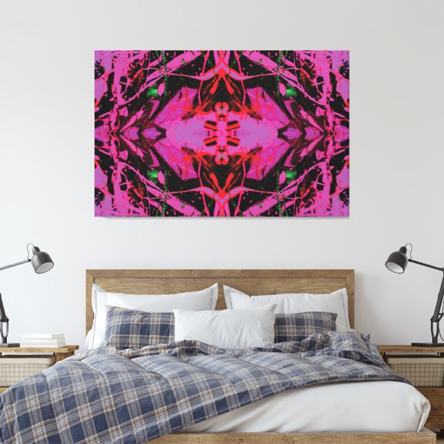 Between a Rock and a Hard Place 60x40 Canvas Print (Insitu(Bedroom))