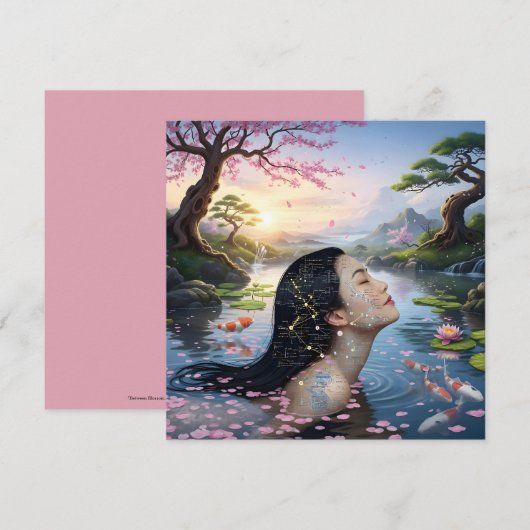 "Between Blossom and Formula"– A Digital Portrait (Front/Back)