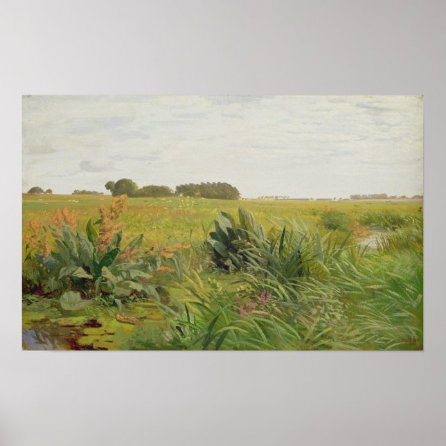 Between Geest and Marsh, c.1880 Poster (Front)