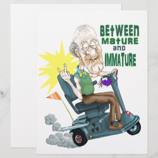 Between Mature and Imature (Front/Back)