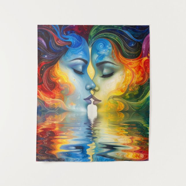 Between Mirror and Memory Tapestry (Front)